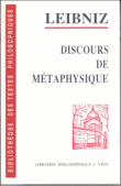 Discours de metaphysique&nbsp;-&nbsp;Gottfried Wilhelm Leibniz