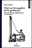 Notes sur le supplice de la guillotine&nbsp;-&nbsp;Pierre-Jean-Georges Cabanis