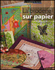 La broderie sur papier