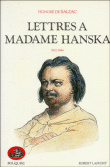 Lettres à madame Hanska&nbsp;-&nbsp;Honoré de Balzac