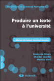 L'�crit universitaire en pratique