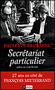 Secrétariat particulier&nbsp;-&nbsp;Philippe Decraene