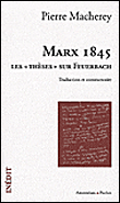 Marx 1845&nbsp;-&nbsp;Pierre Macherey