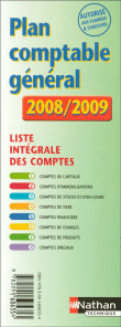 Plan comptable général 2008-2009&nbsp;-&nbsp;Collectif