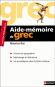 Aide-mémoire de grec&nbsp;-&nbsp;Maurice Rat