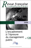 L'encadrement � l'�preuve du management public