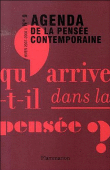 Agenda de la pensée contemporaine&nbsp;-&nbsp;François Jullien