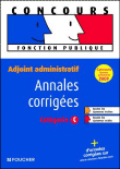 Adjoint administratif, cat�gorie C