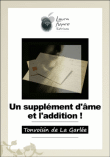 Un supplément d'âme et l'addition
