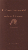 Gâteau au chocolat&nbsp;-&nbsp;A. Bucquet