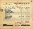 Stephen Stills&nbsp;-&nbsp;Just roll tape april 26th 1968