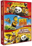 Kung Fu Panda - Les secrets des Cinq Cyclones - Bee Movie - Coffret