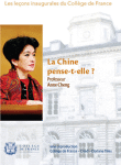 Collège de France - La Chine pense t-elle&nbsp;-&nbsp;Histoire