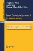 Open quantum systems 2