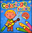 Coloriage facile guitare&nbsp;-&nbsp;Collectif
