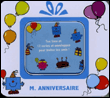 Boîte Monsieur Anniversaire&nbsp;-&nbsp;Roger Hargreaves