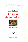 Le sacre de Napoléon&nbsp;-&nbsp;José Cabanis