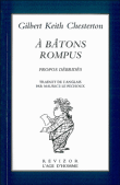 A bâtons rompus