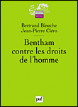 Bentham, contre les droits de l'homme&nbsp;-&nbsp;Bertrand Binoche, Jean-Pierre Cléro