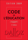 Code de l'éducation 2009
