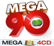Compilation&nbsp;-&nbsp;Méga 90 - 4 CD