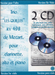 Trio les quilles kv498 + 2 cd&nbsp;-&nbsp;Wolfgang Amadeus Mozart