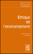 Ethique de l'environnement&nbsp;-&nbsp;Hicham-Stéphane Afeissa
