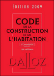 Code de la construction et de l’habitation commente 59.85 €