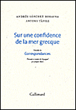 Sur une confidence de la mer grecque&nbsp;-&nbsp;Andre Sanchez Robayna, Antoni Tàpies