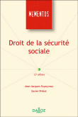 Droit de la sécurité sociale&nbsp;-&nbsp;Jean-Jacques Dupeyroux