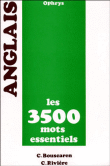 Anglais les 3500 mots essentiels