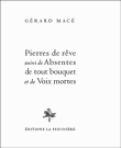 Pierres de rêves absentes de tout bouquet, voix mortes&nbsp;-&nbsp;Gérard Macé
