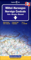 Norvege centrale,1 1:325 000