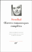 Oeuvres romanesques complètes&nbsp;-&nbsp;Stendhal