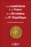Constitutions de la France de la Révolution à la 4ème République