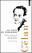 La rose de personne&nbsp;-&nbsp;Paul Celan