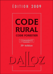 Code rural, code forestier comment�
