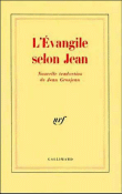 L'Evangile selon Jean&nbsp;-&nbsp;Jean Grosjean
