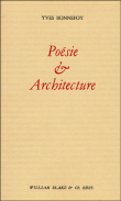 Poésie et architecture&nbsp;-&nbsp;Yves Bonnefoy