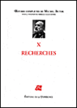 Recherches&nbsp;-&nbsp;Michel Butor
