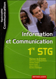 Information Et Communication 1re Stg Communication