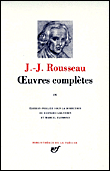 Oeuvres complètes&nbsp;-&nbsp;Jean-Jacques Rousseau