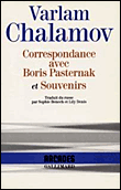 Correspondance souvenirs&nbsp;-&nbsp;V. Chalamov, Boris Pasternak