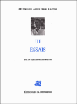 Essais&nbsp;-&nbsp;Abdelkébir Khatibi