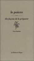 Le poivre&nbsp;-&nbsp;Sonia Ezgulian