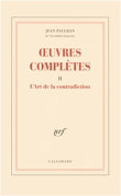 Oeuvres complètes&nbsp;-&nbsp;Jean Paulhan