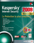 Kaspersky Internet Security 2009 3 Postes Mise à Jour