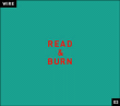 Wire&nbsp;-&nbsp;Read and burn 3