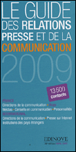 Guide des relations presse et de la communication 2009
