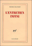 L'entretien infini&nbsp;-&nbsp;Maurice Blanchot